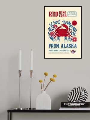 Crab kitchen print