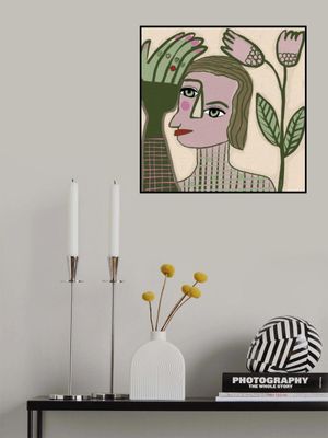 Figurative modern face