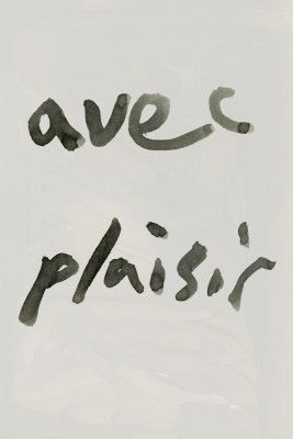 Avec Plaisir: Ink Flow