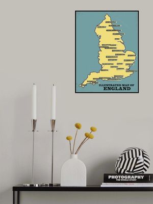 Illustrated Map of England
