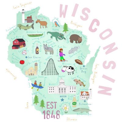 Dal 334a Wisconsin 40x40