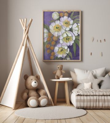 Choi painterly bouquet