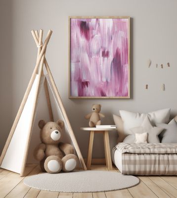 Expressive Colorful Brushstrokes