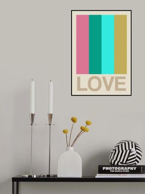 Retro Stripe LOVE CItrus