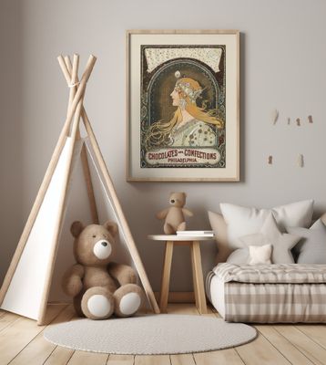 Zodiac (1896) By Alphonse Mucha