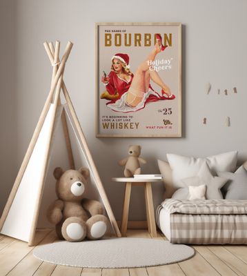 Babes of Bourbon Vol 25 Holiday Cheer Christmas Pinup