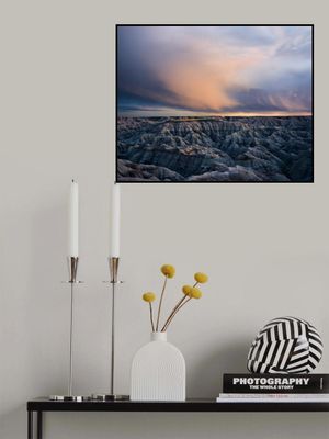 Twilight over Badlands