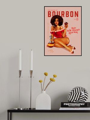 Babes of Bourbon Vol 8 Vintage Pinup Girl With Afro