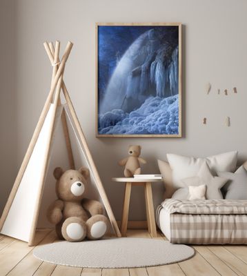 Frozen in the moonlight