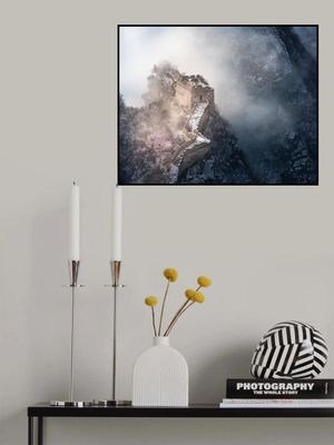 Peach blossom snow of the Great Wall