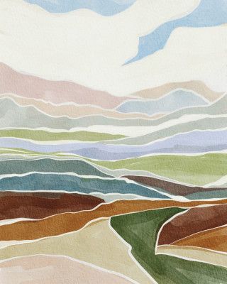 Warm and cool landscape