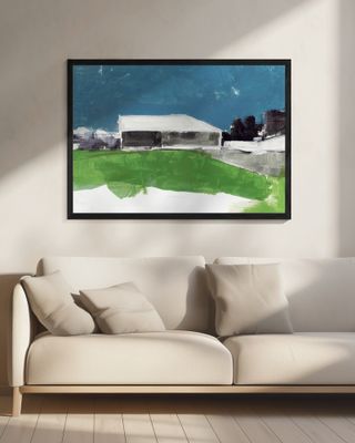 Barren Farm Barn Print No 3