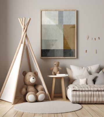 Muted Geometric Shapes