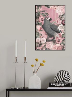 The Parrots Paradise Garden 2 Pastel Pink