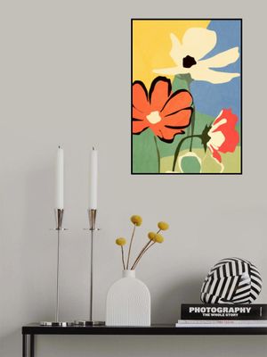 Modern Abstract Art Flowers