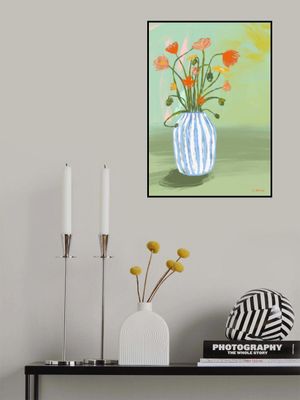 The Striped Blue Vase