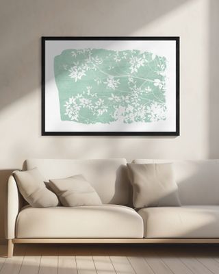 Mint Tree Foliage Silhouette