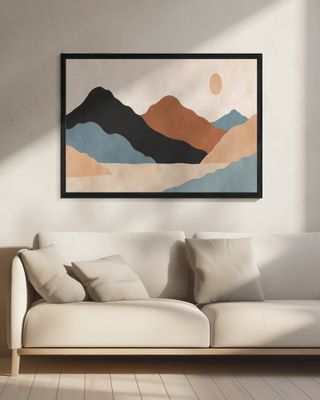 Landscape and sunset 2