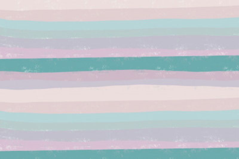 Horizontal Stripes In Soothing Tones