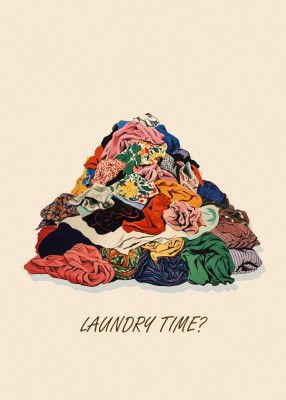 Laundry Time Pile Pictufy