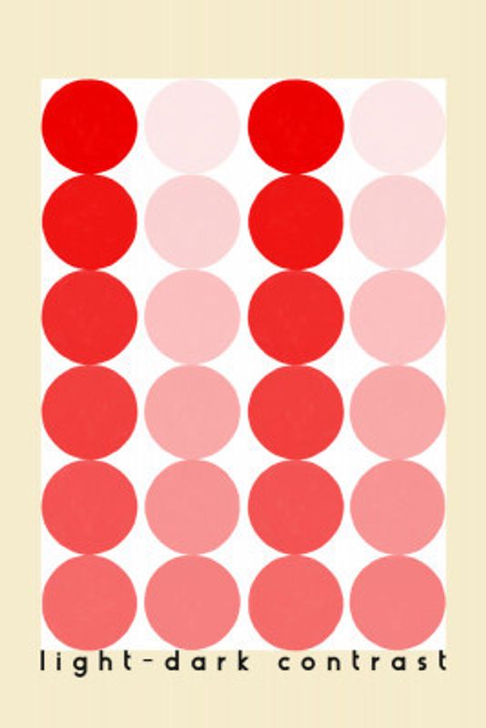 Light-dark contrast