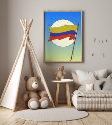 Colombia National Flag