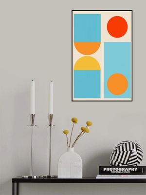 Bright Minimal Shapes Series #4
