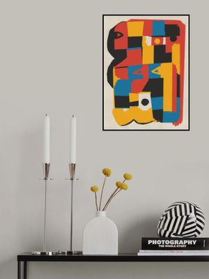 Bauhaus Abstract Color Block