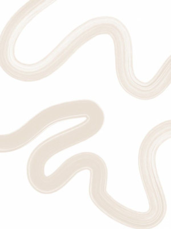 Beige Brush Stroke Poster