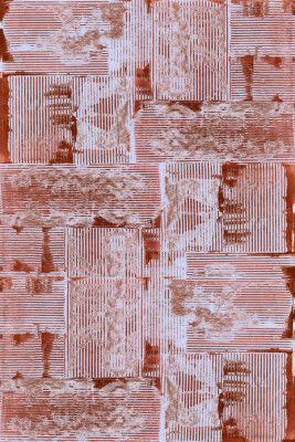 Cinnabar Soft Lines Texture No2 Print