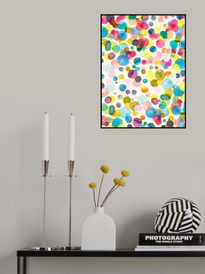 Watercolor Colorful Drops