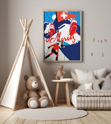 Winter Tourism: Vintage St.Moritz