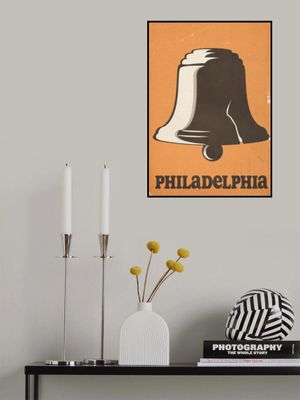 Philadelphia Retro Travel Poster