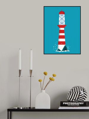 Striped Lighthouse