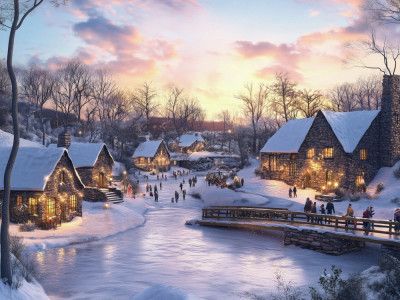 Pictufy Winter Village 2