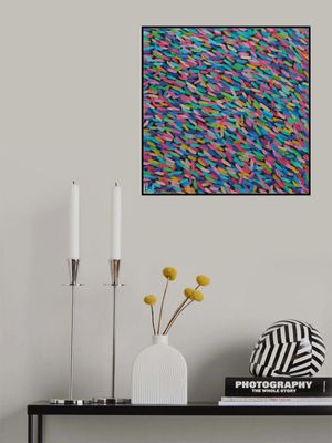 Dynamic Brushstrokes in a Multitude of Colors