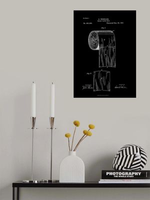 Toilet Paper Roll Patent 1891