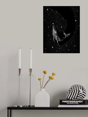 Starry whale (Black Version)