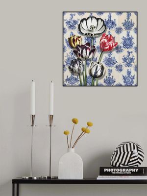 Dutch Tulips On Tiles