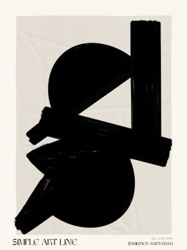 Bold Monochrome Forms