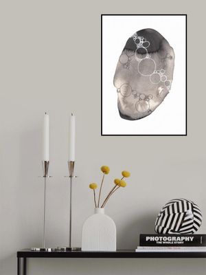 Organic Grey Bubbles