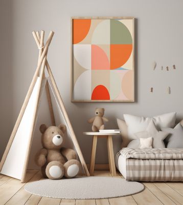 Mid Century Pastel 12