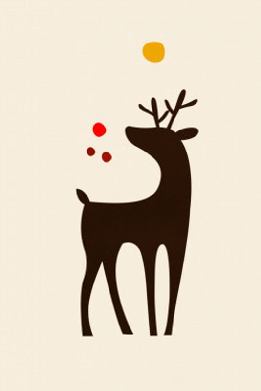 Rudolph Searching for His Nose