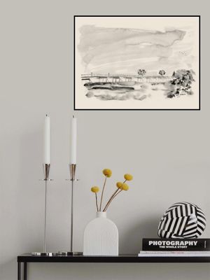 The People Meeting On the Bridge