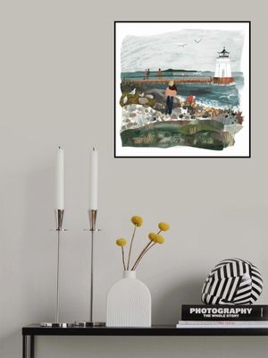 November Day, Bug Light, Maine Lighthouse