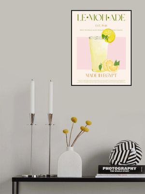 Refreshing Glass of Lemonade
