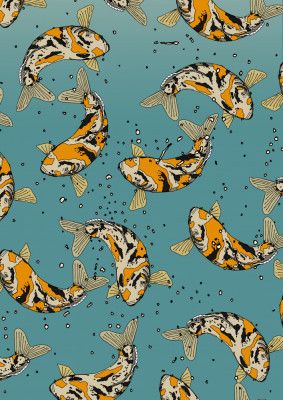 Koi Carp Pattern