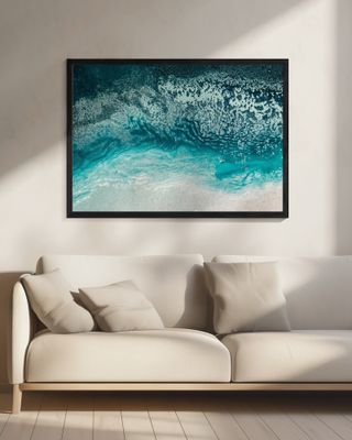 Blue Wave Relief - Aqua Floating