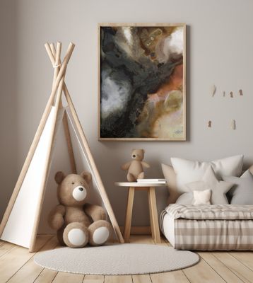 Mesmerizing Blend Of Dark And Earthy Hues