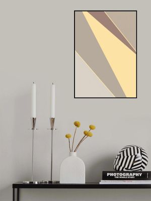 Abstract Shapes Yellow